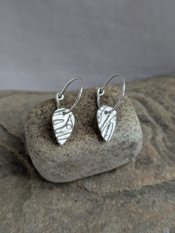 Shield Small Hoops #2