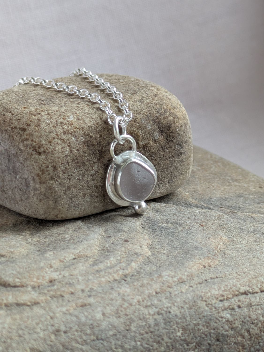 Sea Glass Pendant #9