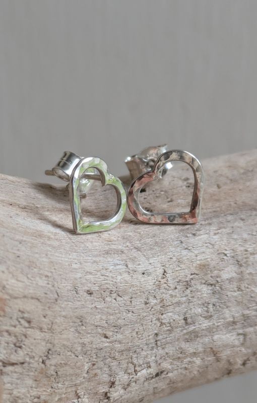 Heart Studs