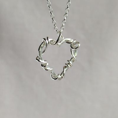 Tendril Heart Pendant