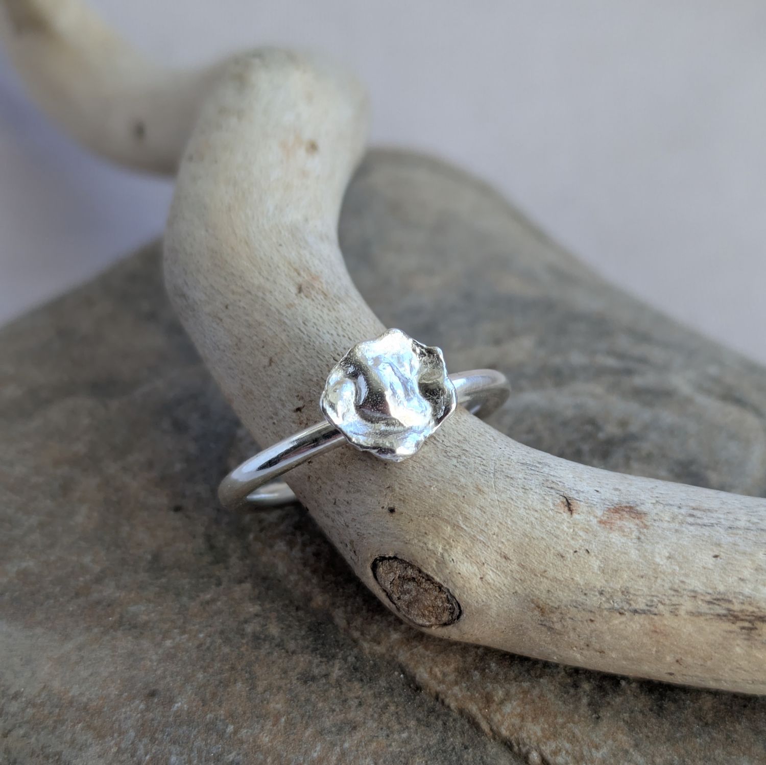 River Ring - Water Cast #2 - Size O