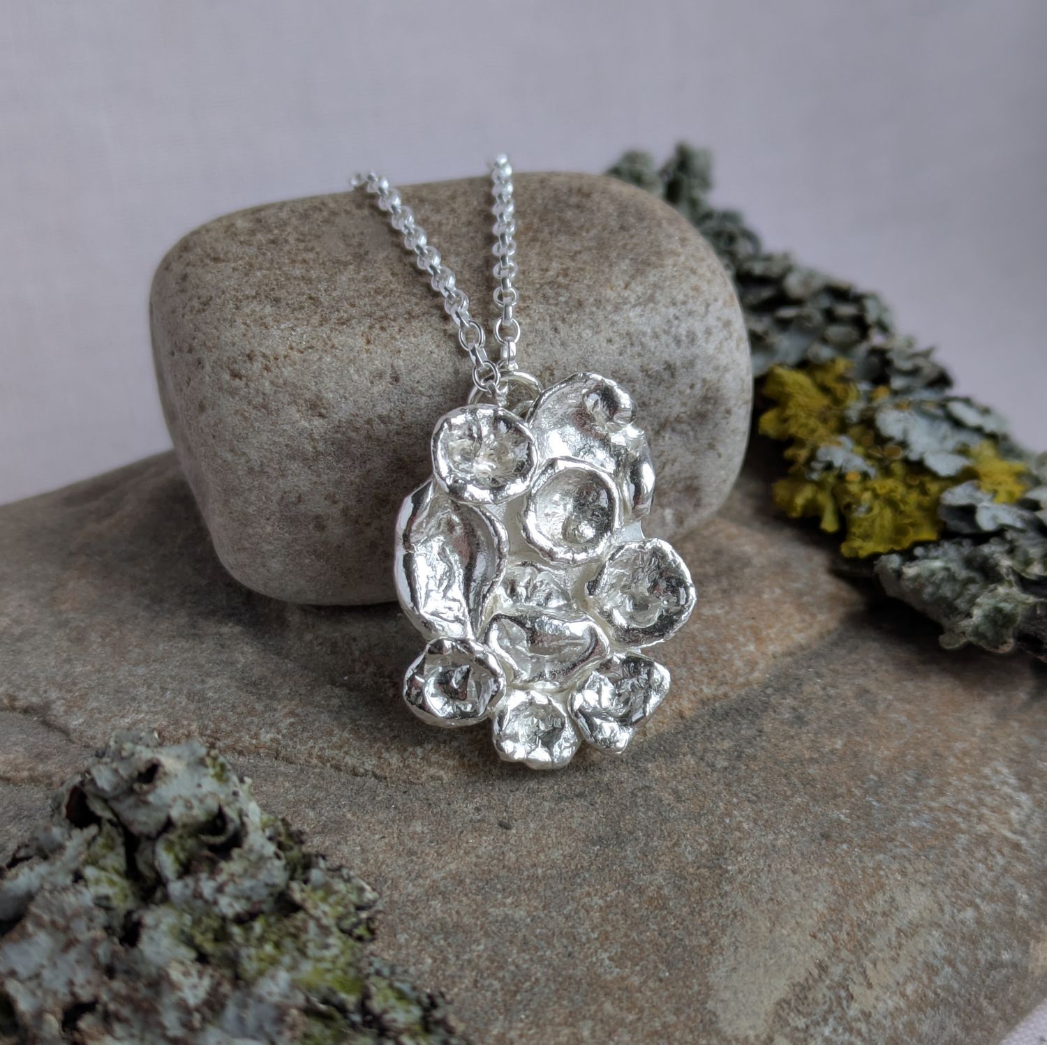 Lichen Pendant #2