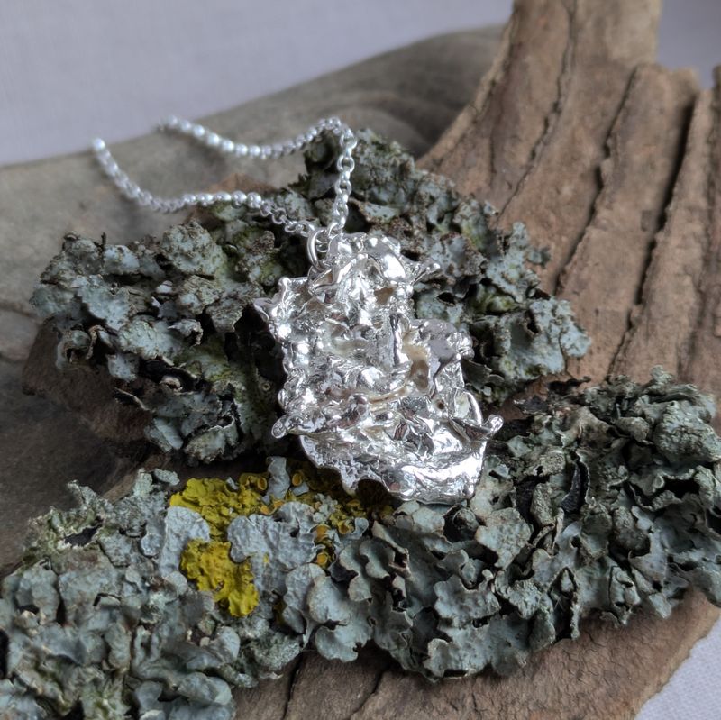Lichen Pendant #3
