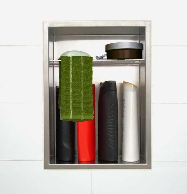 Redblock Stainless Steel Shower Niche