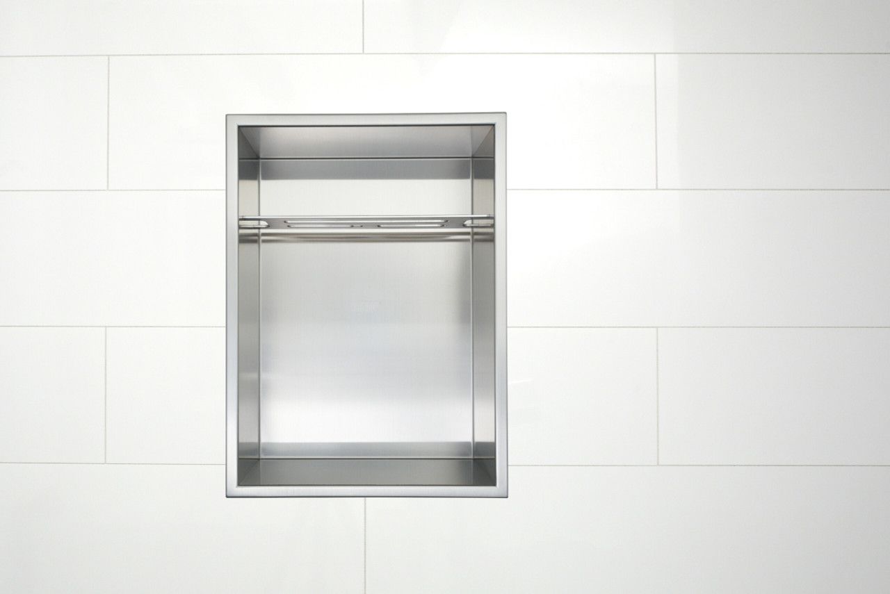 Redblock Stainless Steel Shower Niche