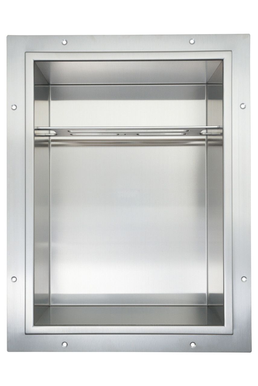Redblock Stainless Steel Shower Niche