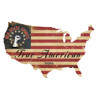 American Map Sticker