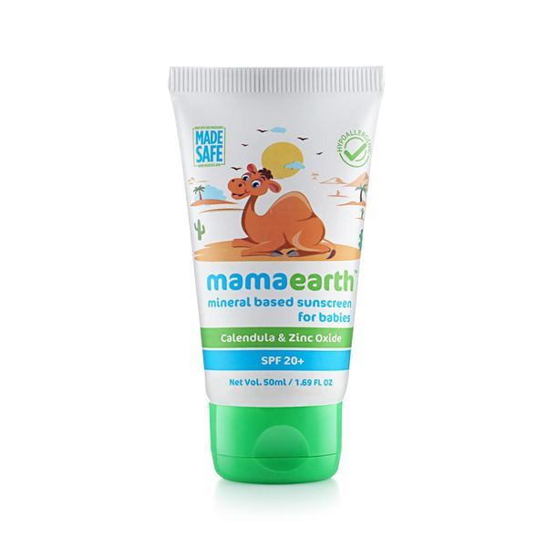 Mamaearth Mineral Based Sunscreen for Babies  50 Gram    M.R.P. ₹160   PACK OF 12 PCS (₹60/PCS)