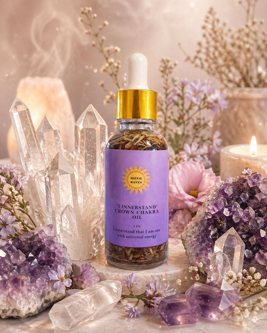 "I INNERSTAND" Crown Chakra Oil