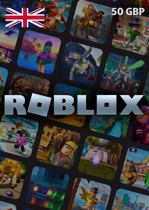 ROBLOX GIFT CARD - 50 GBP