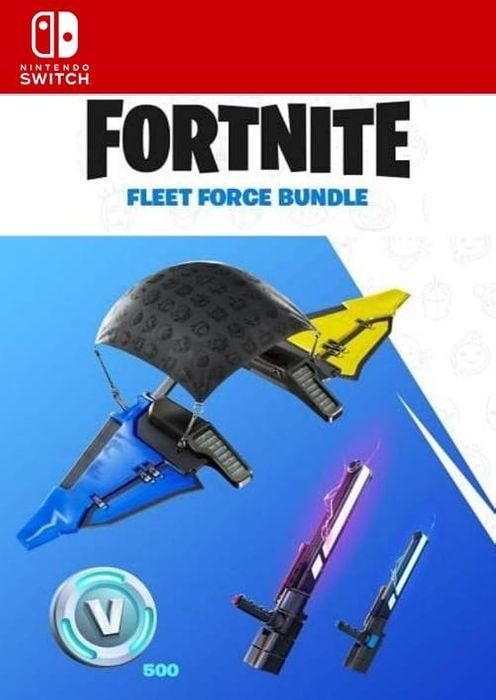 FORTNITE - FLEET FORCE BUNDLE + 500 V-BUCKS SWITCH (EU & UK)