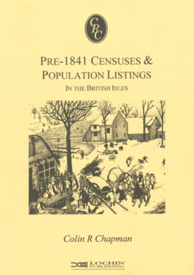 *NEW 6th EDITION*
Pre-1841 Censuses & Population Listings in the British Isles