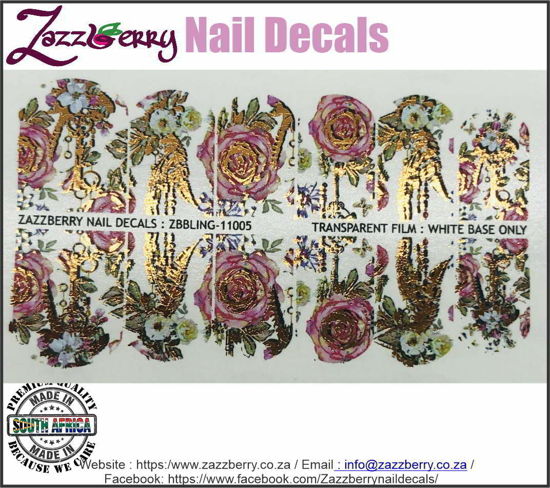 Roses Bohemian Style with Foil Roses Bohemian Style with Foil