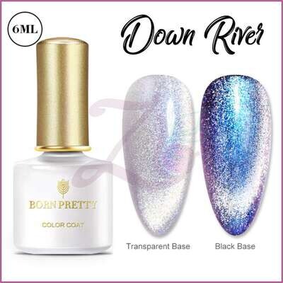 Magic Aurora Snow Light Cat-Eye Gel (6ml) - Down River Magic Aurora Snow Light Cat-Eye Gel (6ml) - Down River