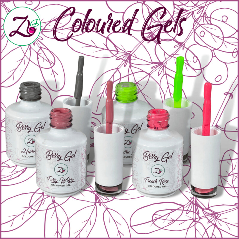 Berry Coloured Gels