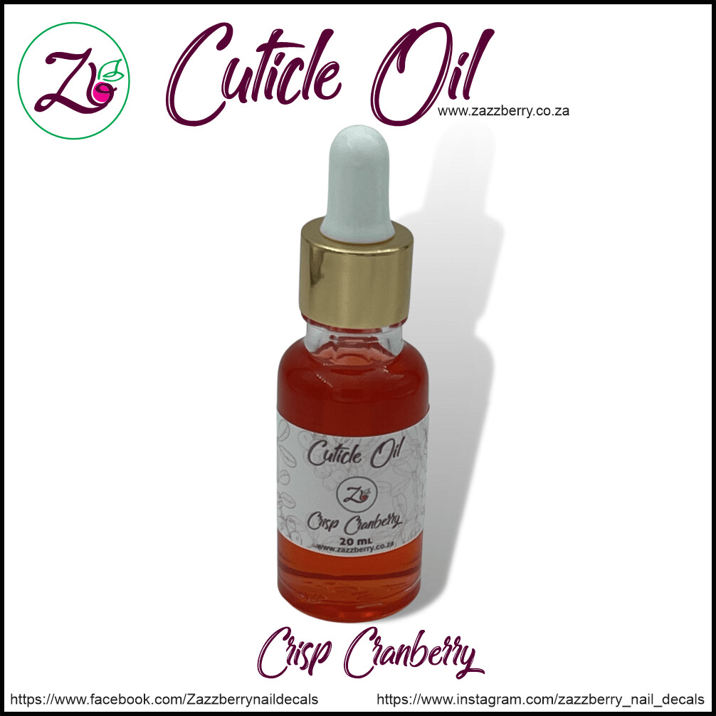 Crisp Cranberry Cuticle Oil (20ml)