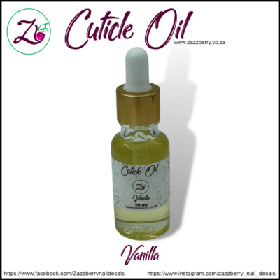 Vanilla Cuticle Oil (20ml)