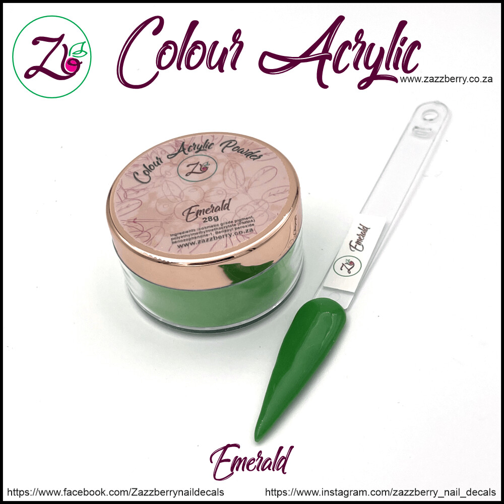 Emerald Acrylic Powder (28g)