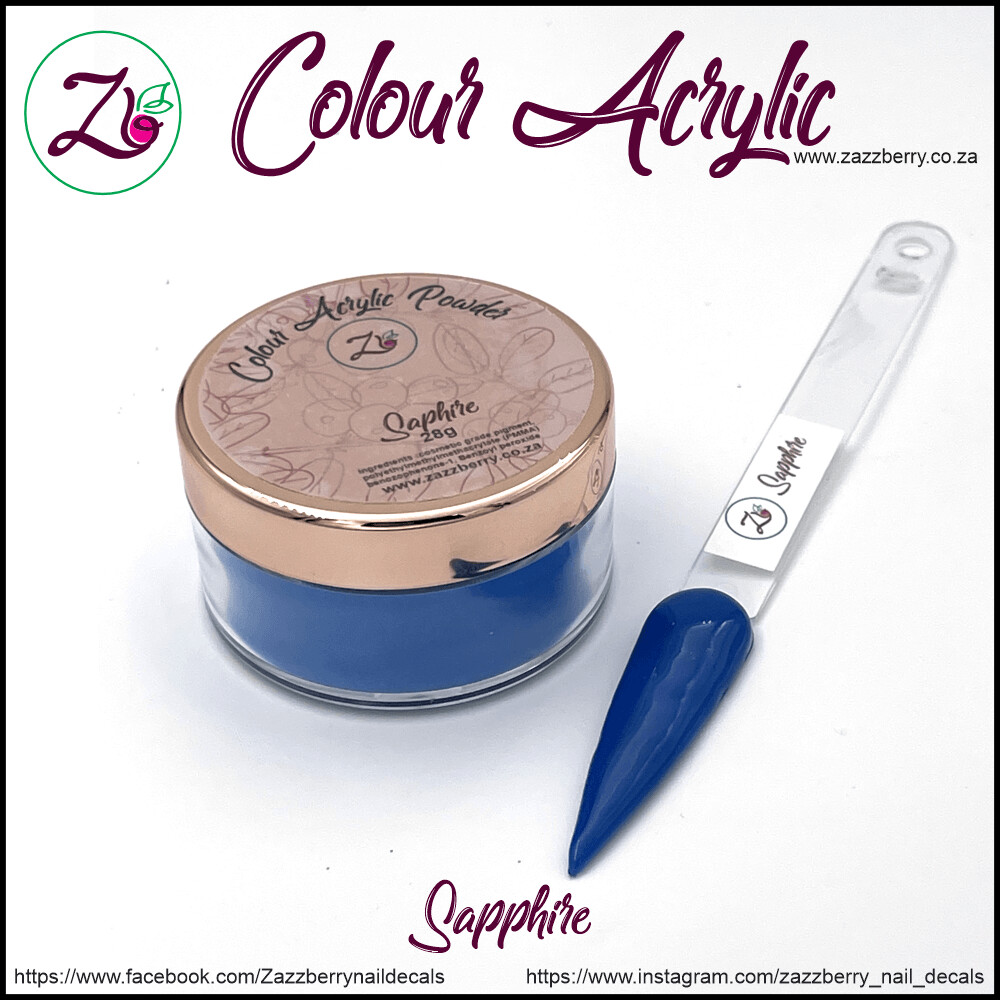 Sapphire Acrylic Powder (28g)