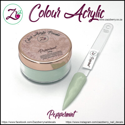 Peppermint Acrylic Powder 10g