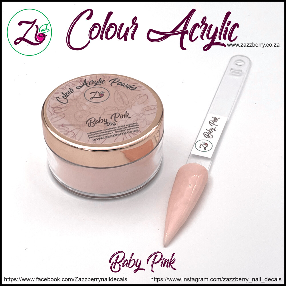 Baby Pink Acrylic Powder (28g)