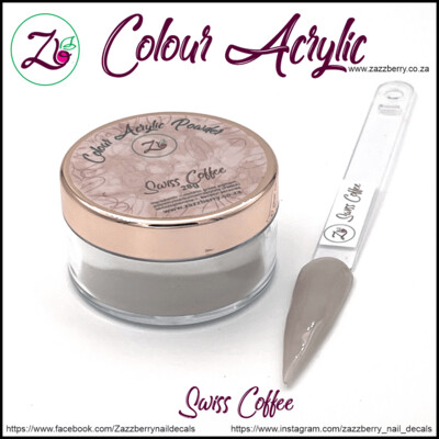 Swiss Coffee Acrylic Powder 10g