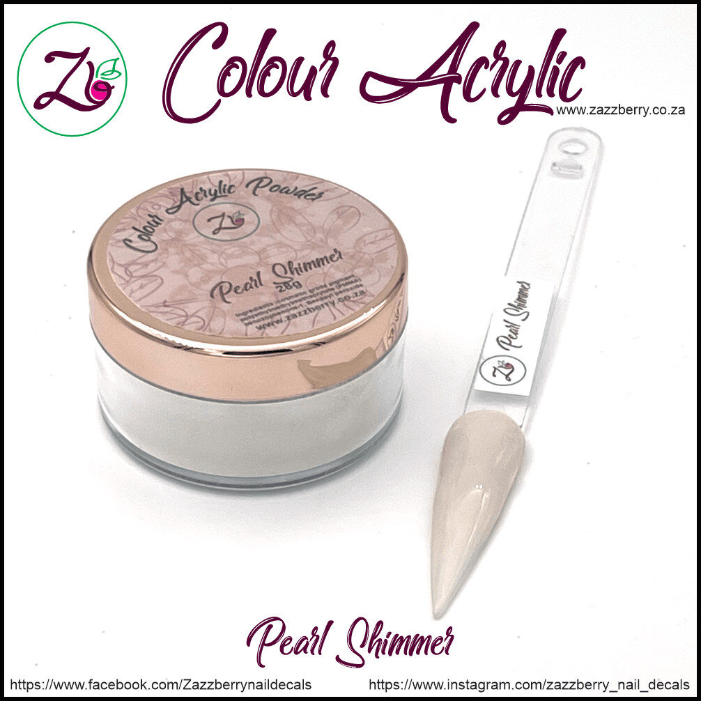 Pearl Shimmer Acrylic Powder (28g)
