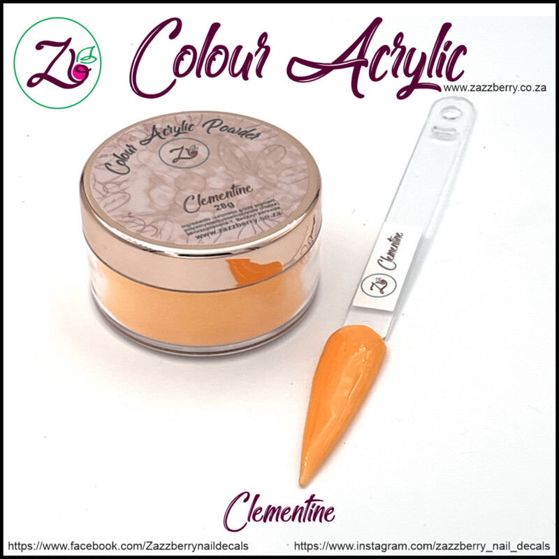 Clementine Acrylic Powder 10g