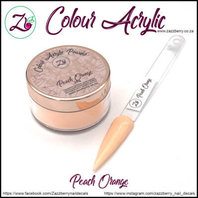Peach Orange Acrylic Powder 10g