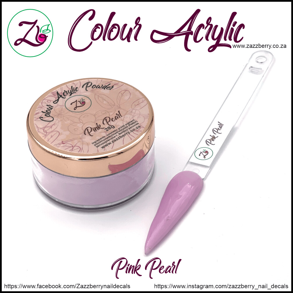 Pink Pearl Acrylic Powder (28g)