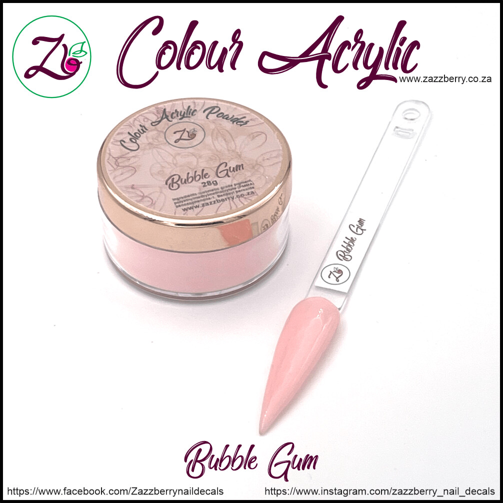 Bubble Gum Acrylic Powder 10g