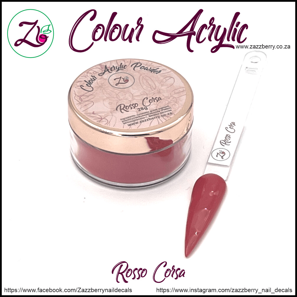 Rosso Corsa Acrylic Powder (28g)