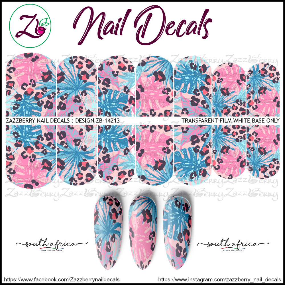 Tropical Animal Print Pink