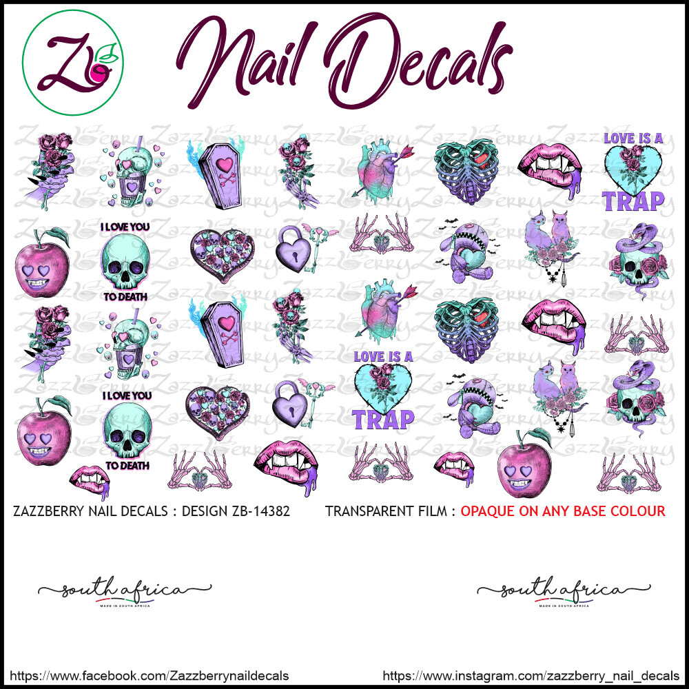 Pastel Goth Valentine