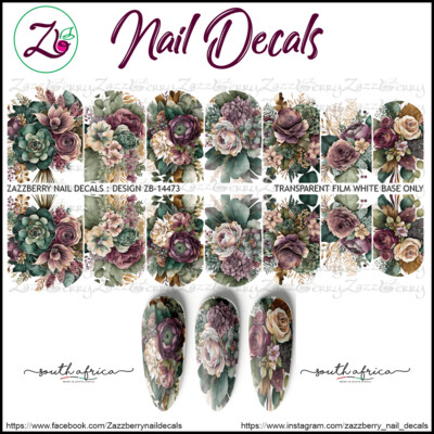 Mauve and Emerald Bouquets