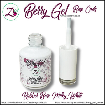 Rubber Base Gel Milky White (15ml)