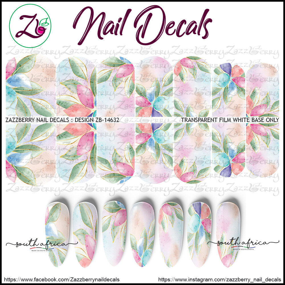 Beautiful Aquarelle Leaves