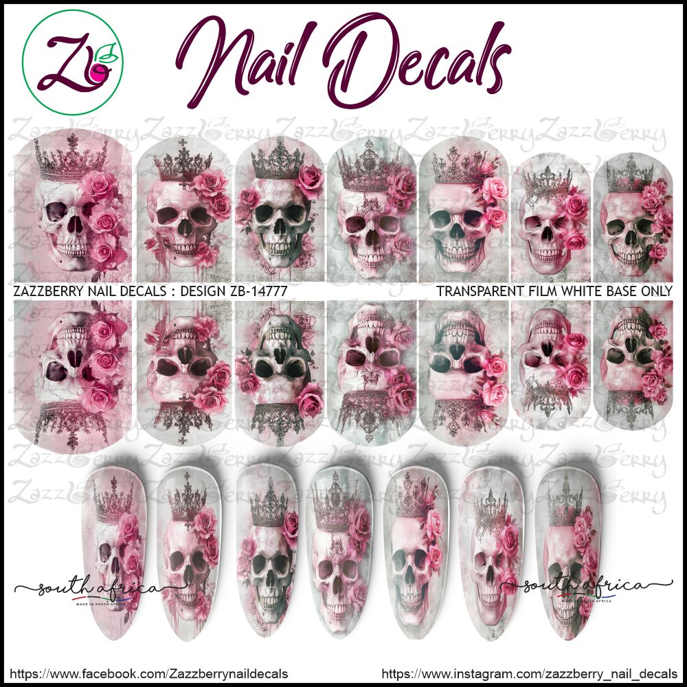 Floral Skull Elegance