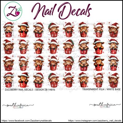 Festive Highland Cow Delight