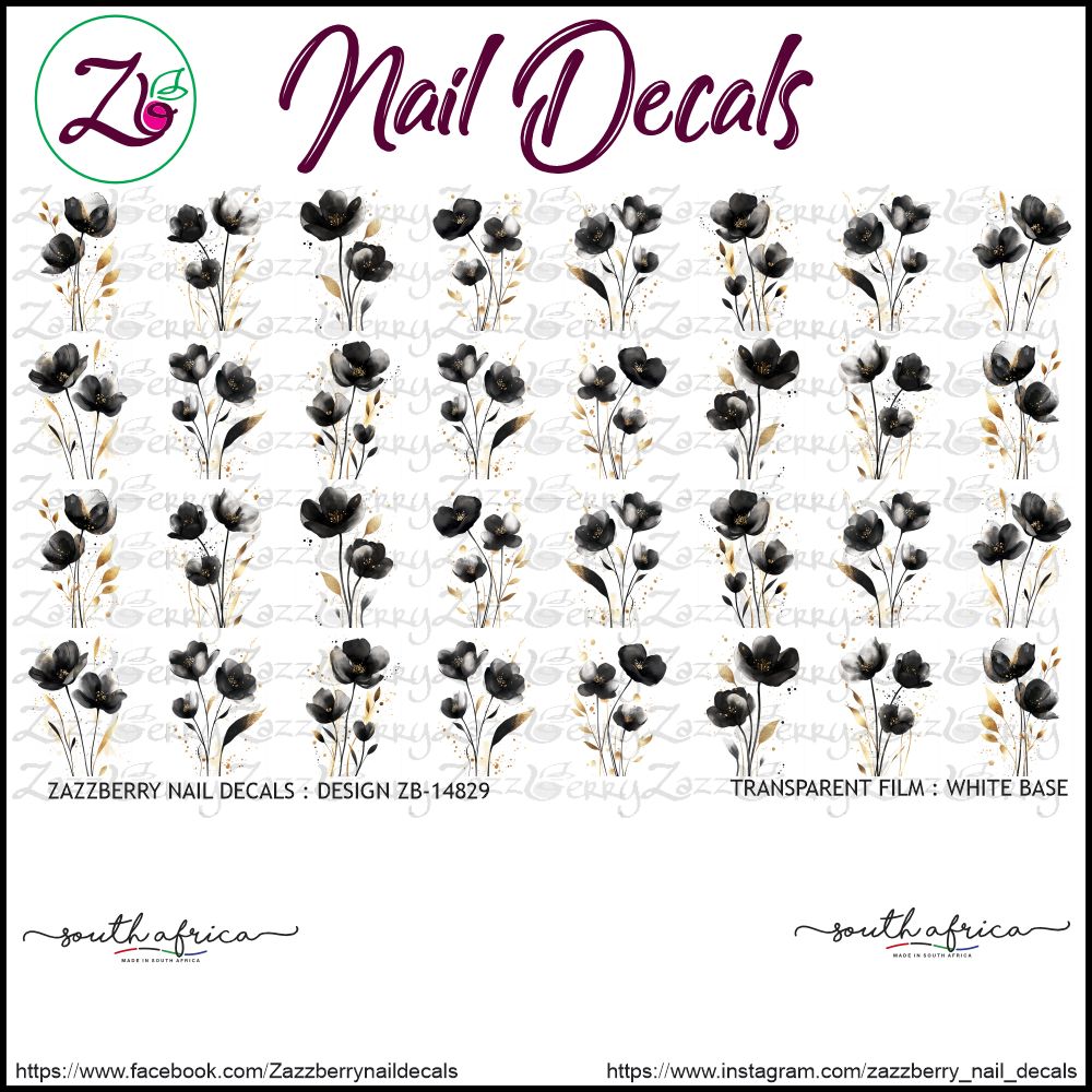 Noir Blossom Elegance