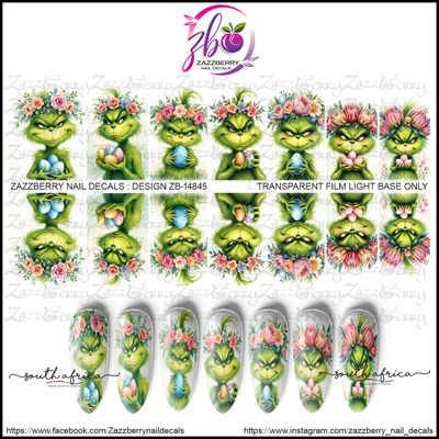 Grinchy Easter Charm