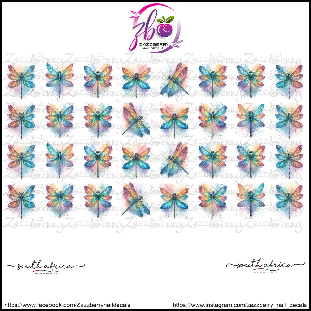 Rainbow Dragonfly Delight