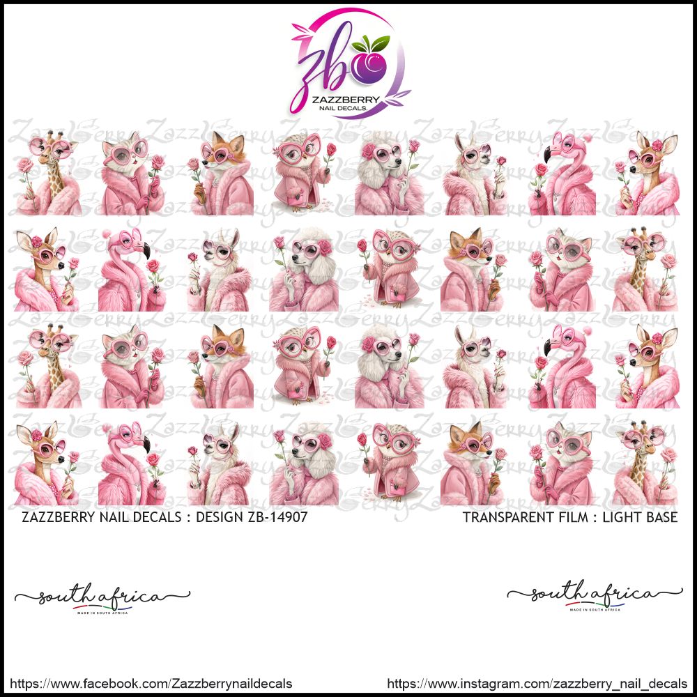 Elegant Floral Animals