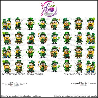 St. Patrick’s Day Leprechaun Minions