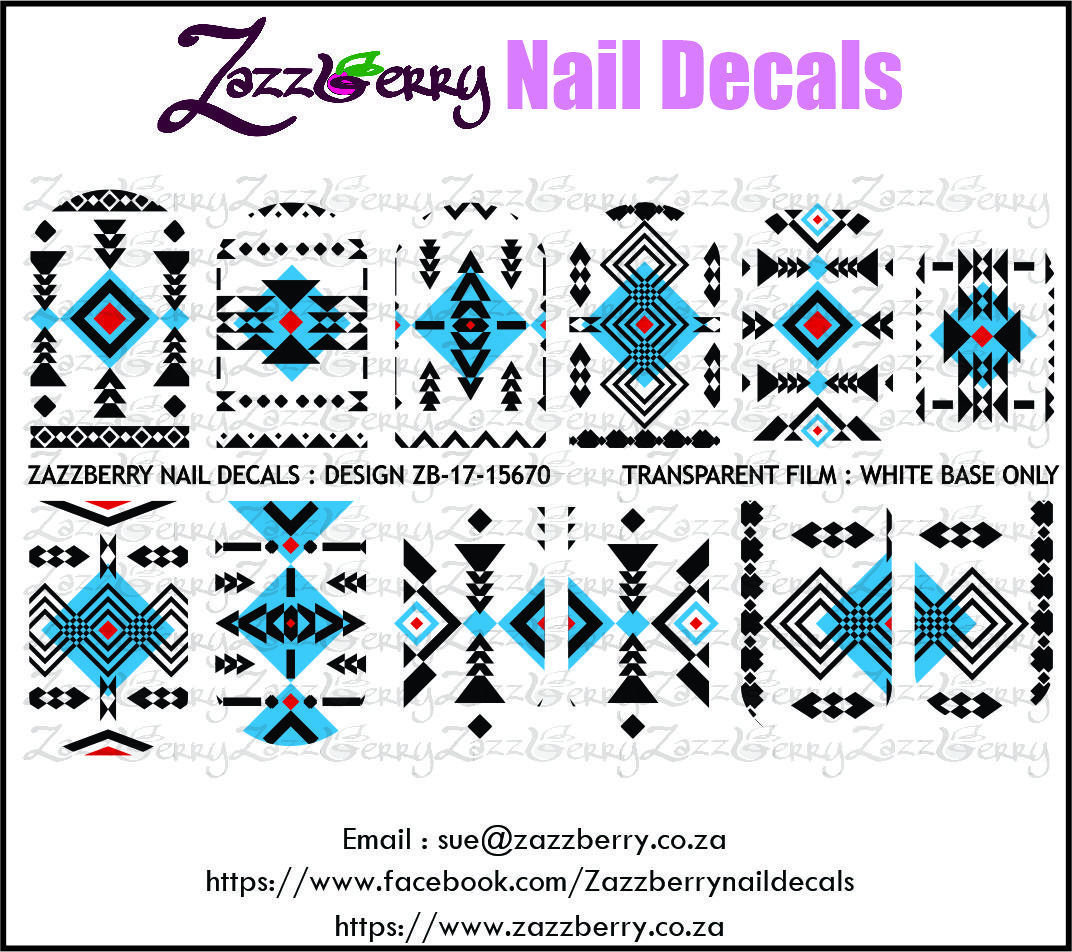 Tribal Print Blue / Red Tribal Print Blue / Red