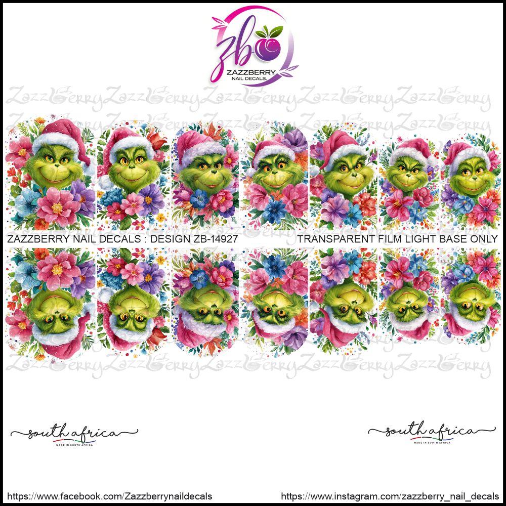 Festive Green Mischief Santa