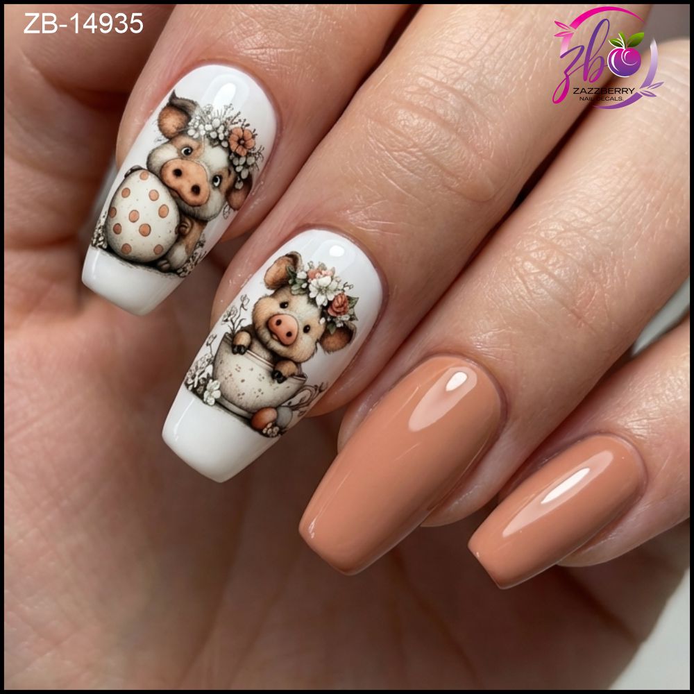 🐣 Easter Piglet Garden