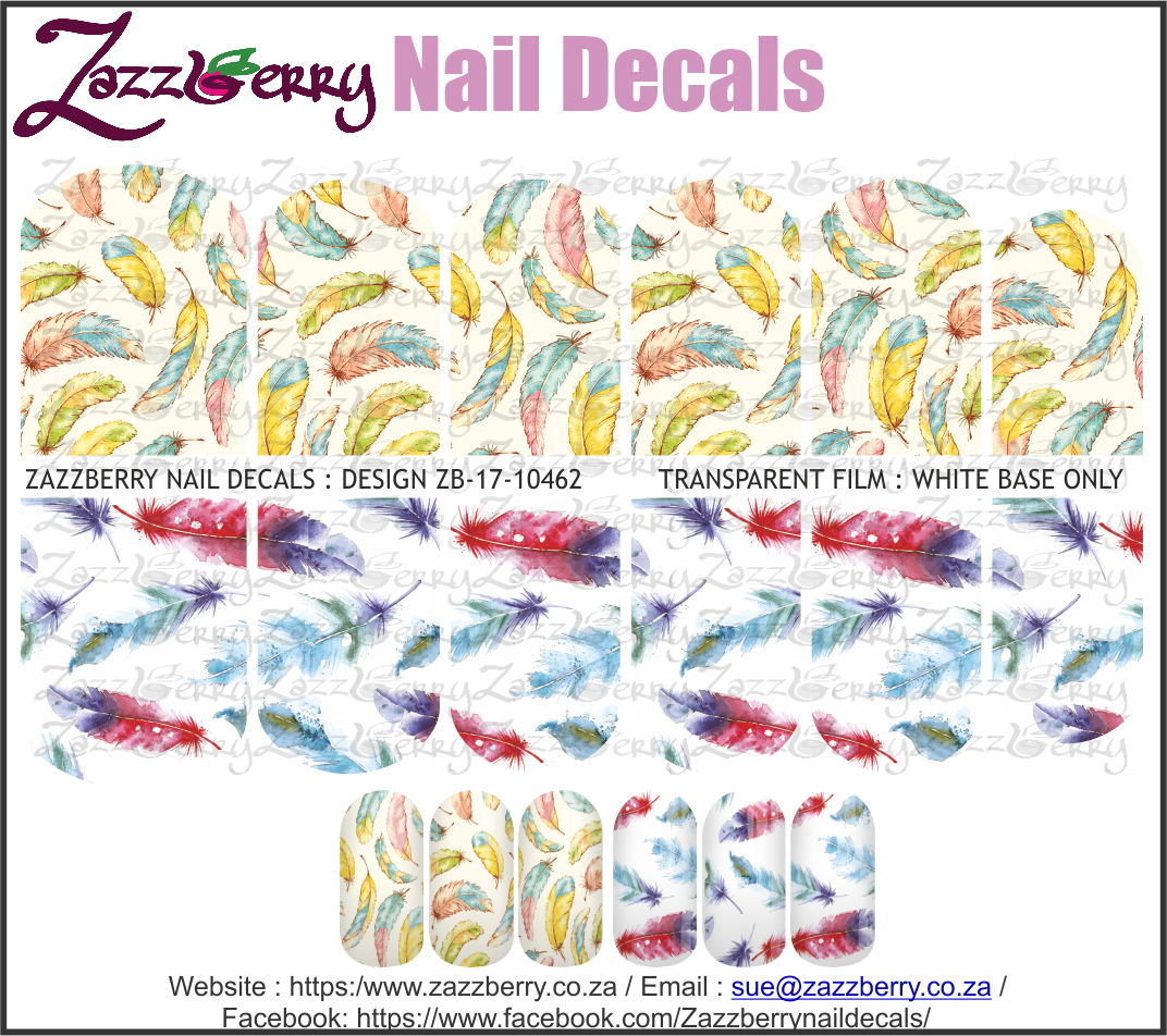 Feathers : Hand Painted Feathers : Hand Painted