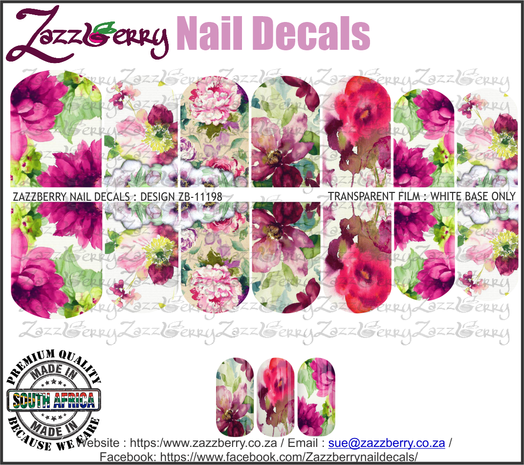 Water Color Flower Mix V Water Color Flower Mix V