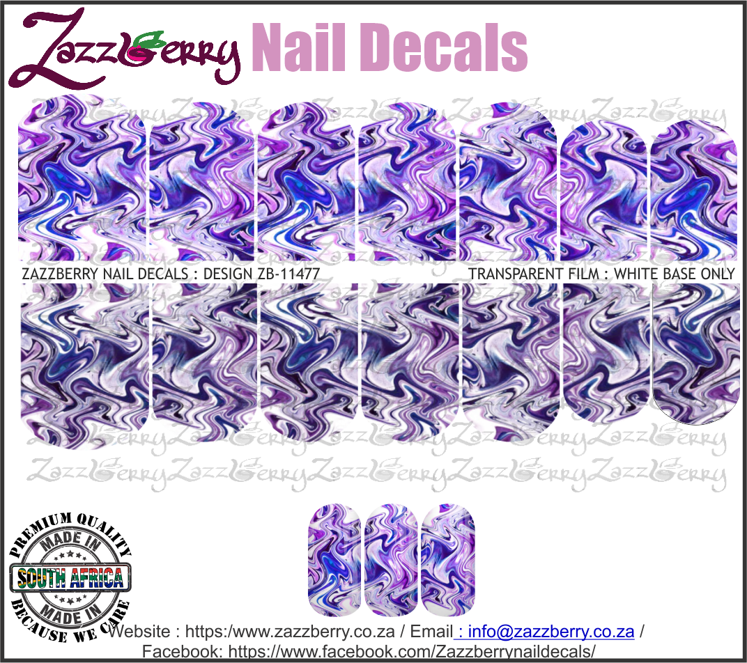 Marble Blues and Purples Marble Blues and Purples